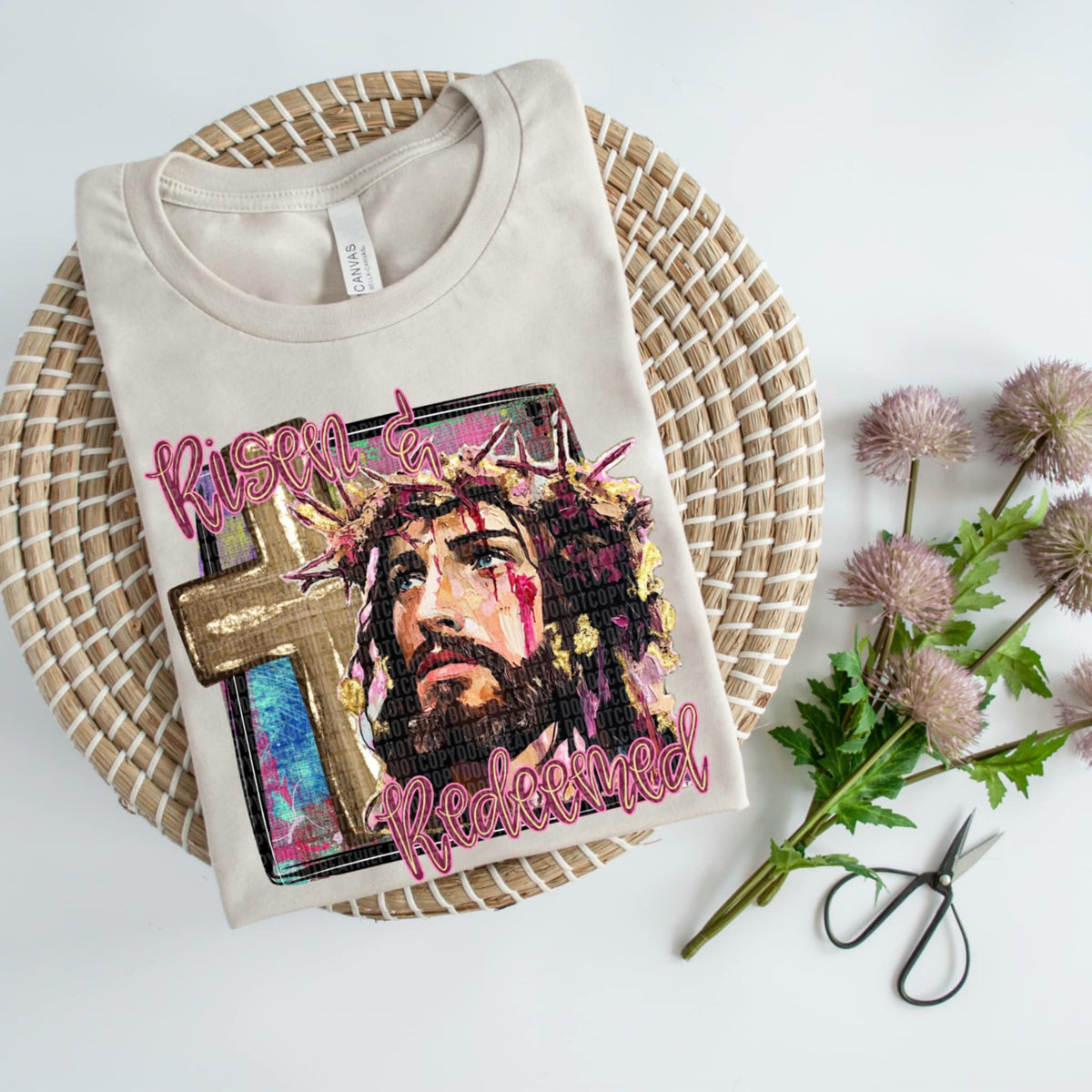 Risen & redeemed (SDD) 92299 DTF transfer