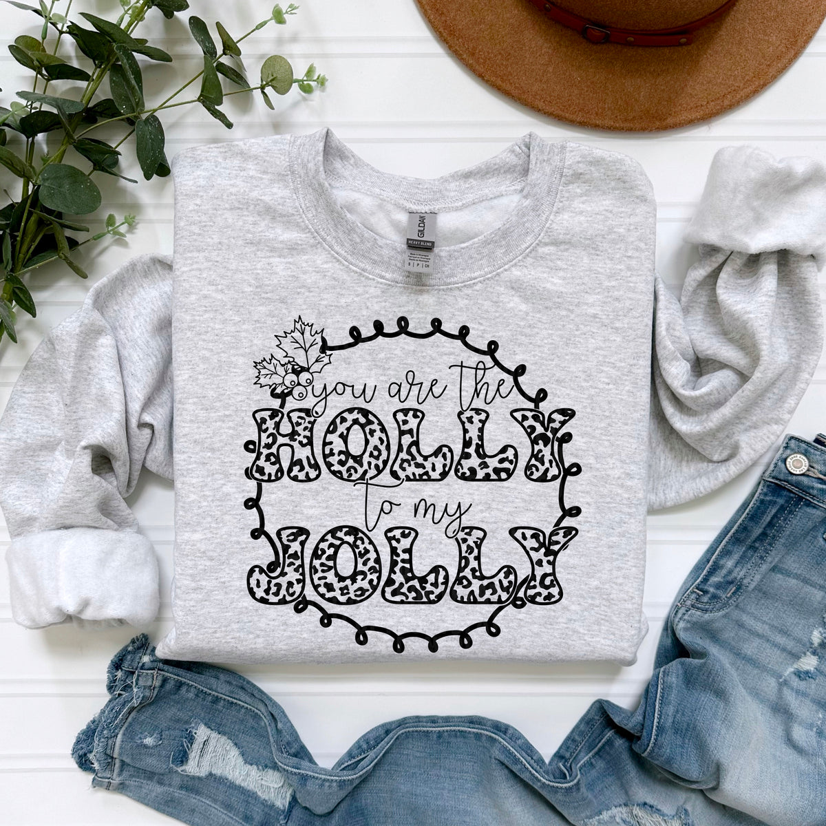 You are the Holly to my jolly 103364 DTF transfer