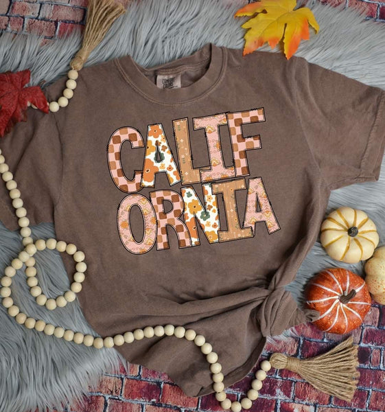 California fall boho states (S&G) 52714 DTF transfer