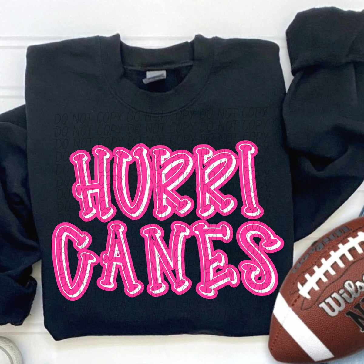 Hurricanes hot pink 55371 DTF transfer