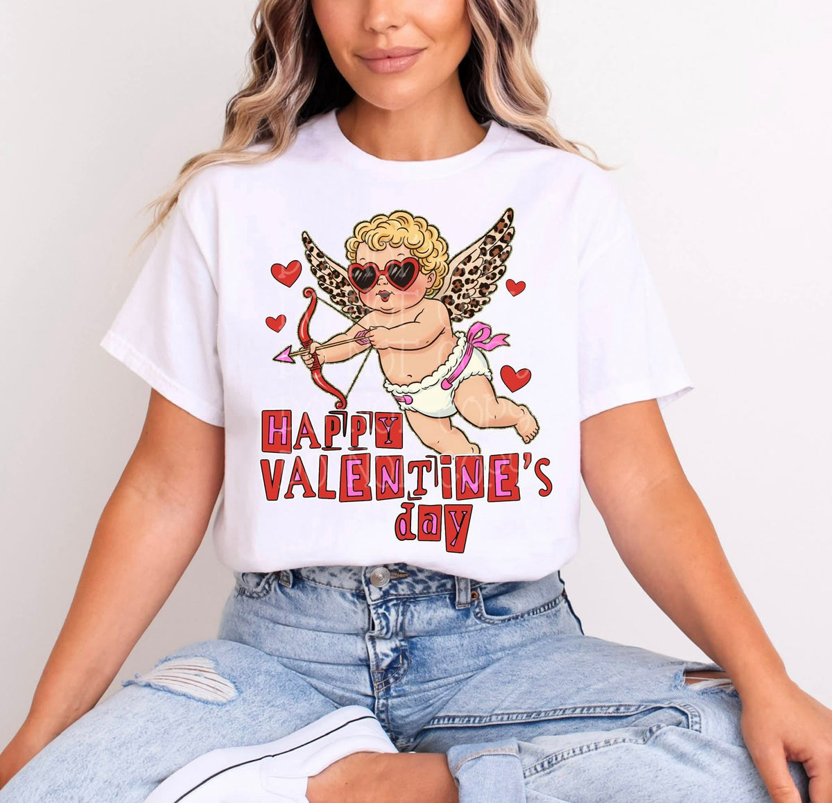 Happy Valentines Day Cupid (C’s) DTF Transfer