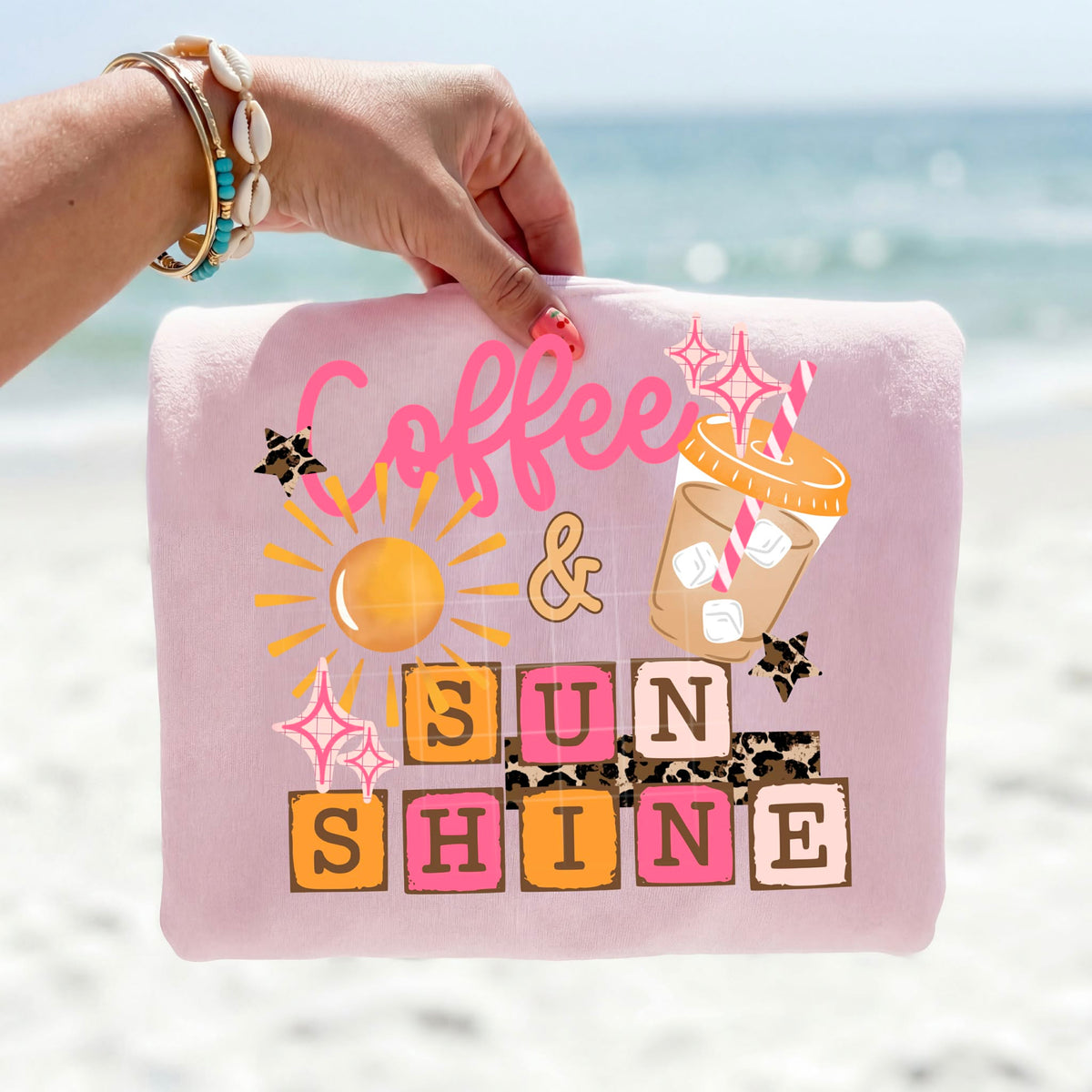 Coffee and sunshine (CSC) DTF transfer