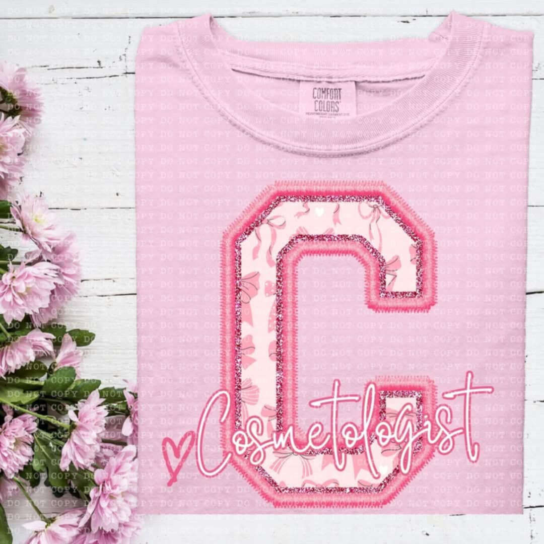 C cosmetologist coquette (ECHT) 93518 DTF transfer