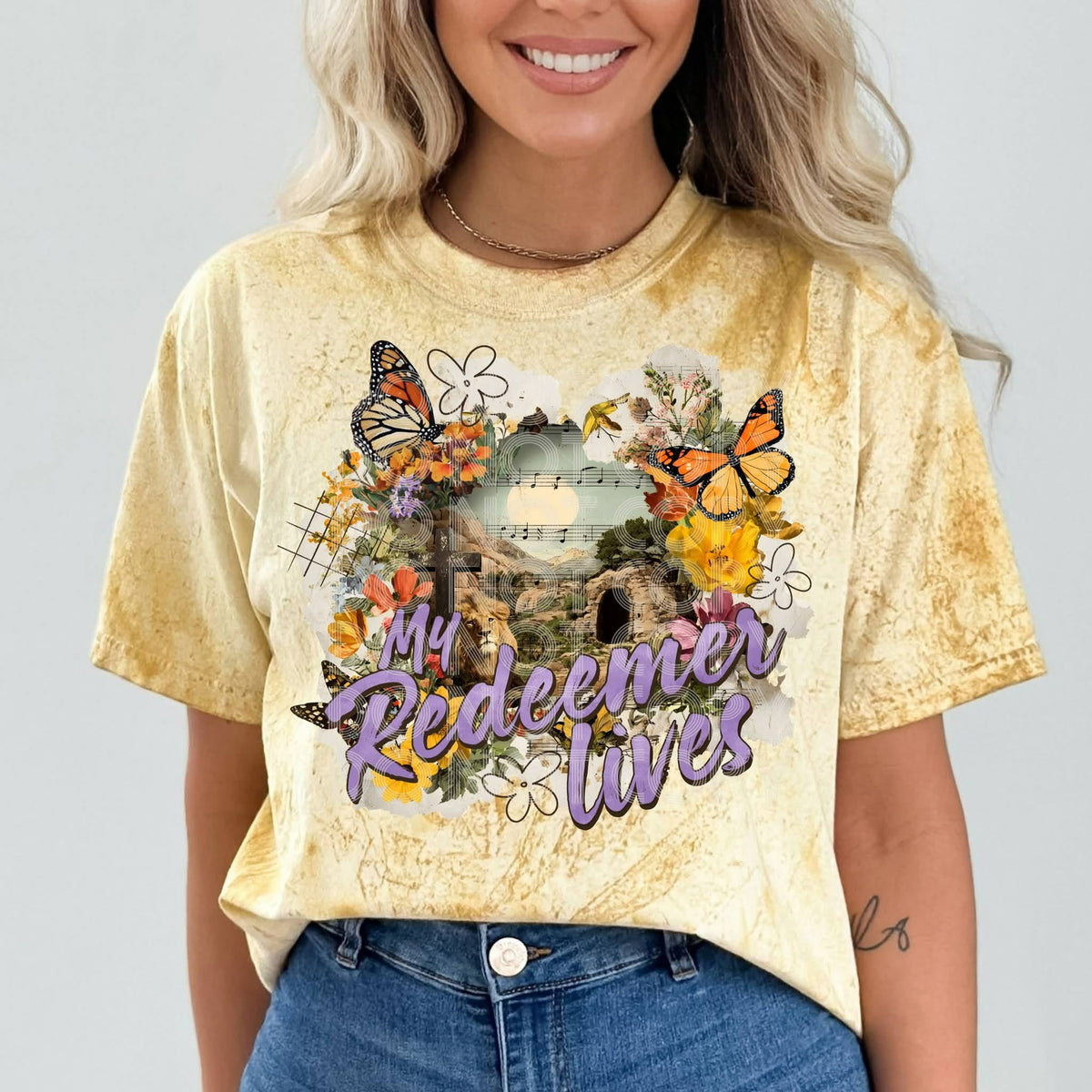 My redeemer lives (PH) special DTF transfer