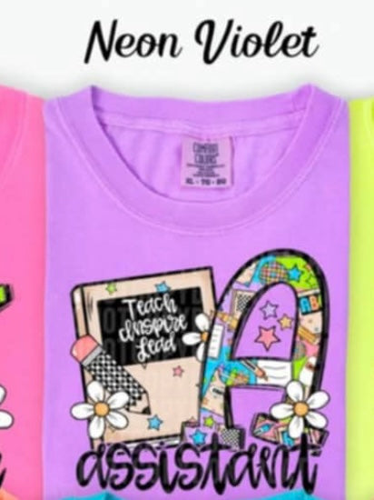 A assistant school notebook (SDD) 98696 DTF transfer