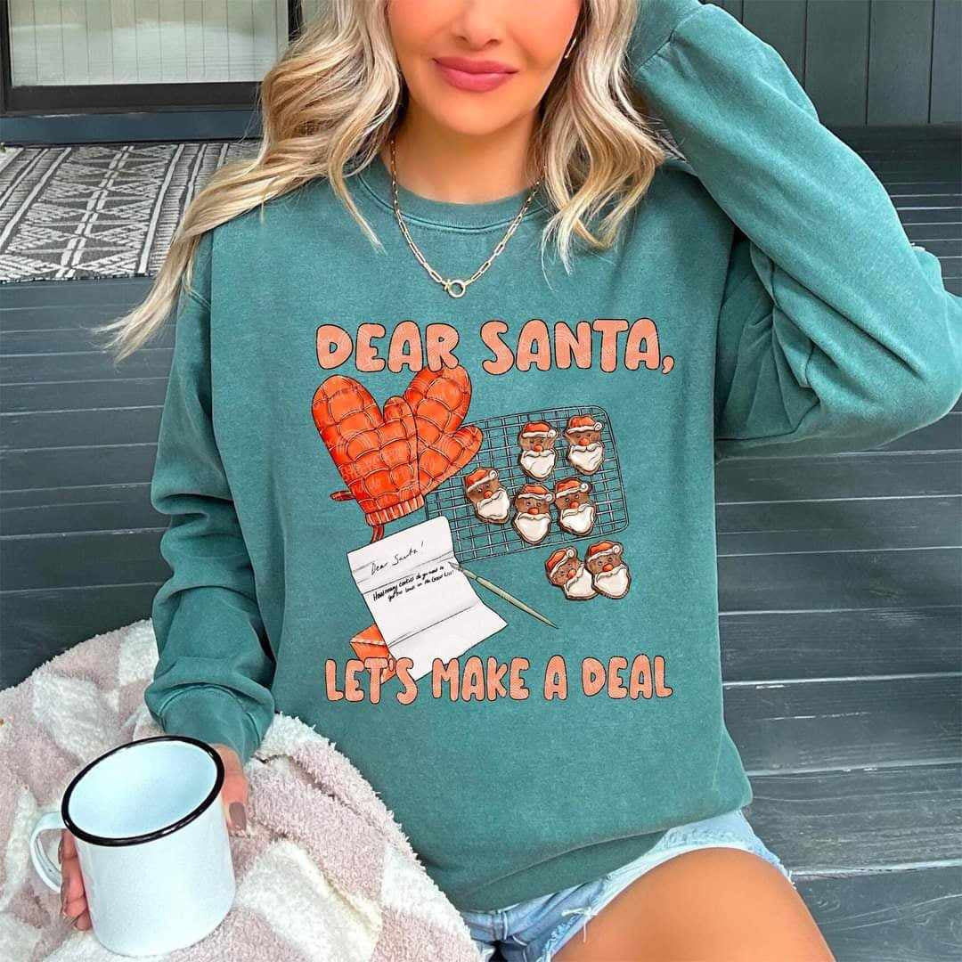 Dear Santa let’s make a deal (DDD) 65029 DTF transfer