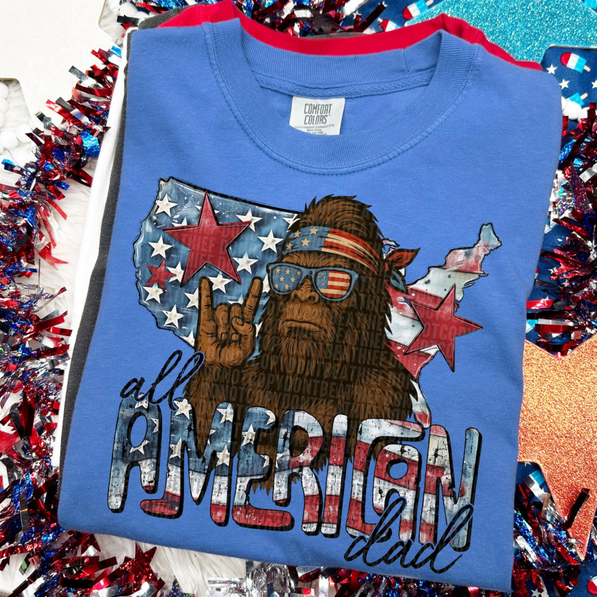 All American dad (SDD) 97677 DTF transfer