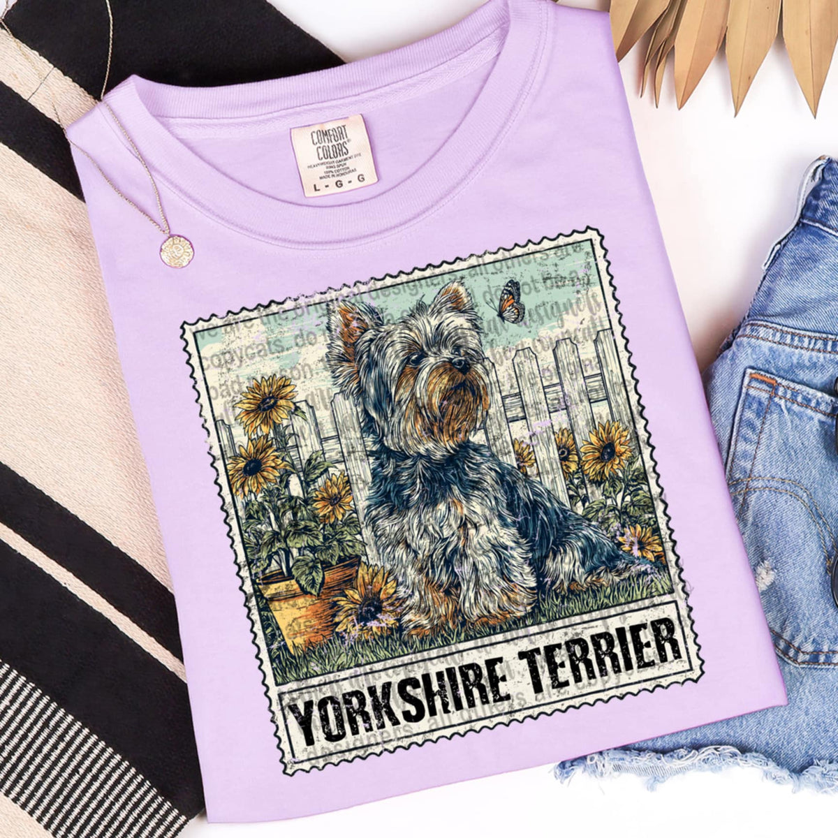 Yorkshire terrier (TTD) 106416 DTF transfer