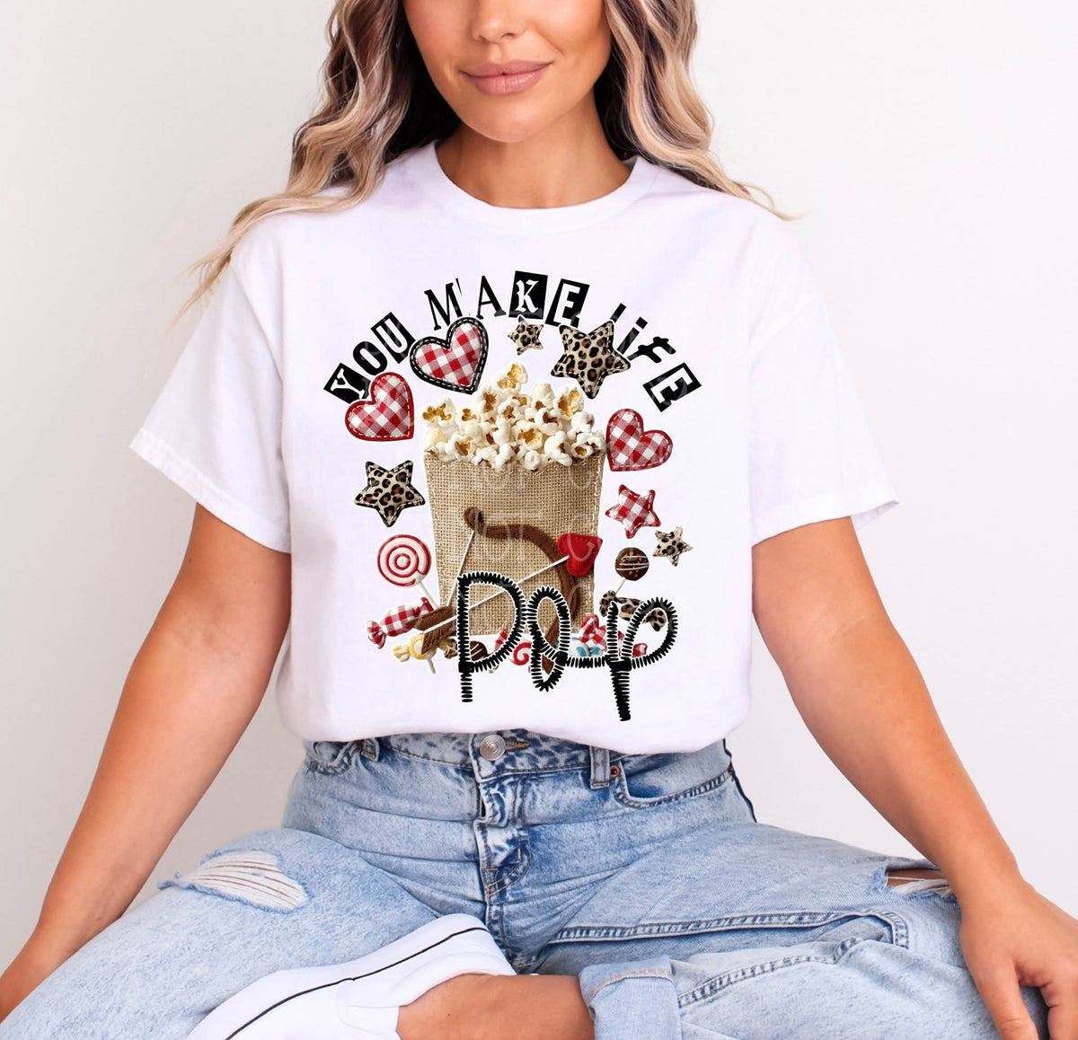 You Make Life Pop sunday special DTF transfer