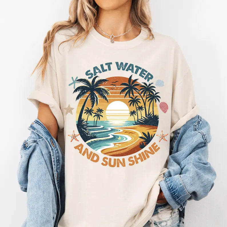 Salt water and sunshine 94743 DTF transfer