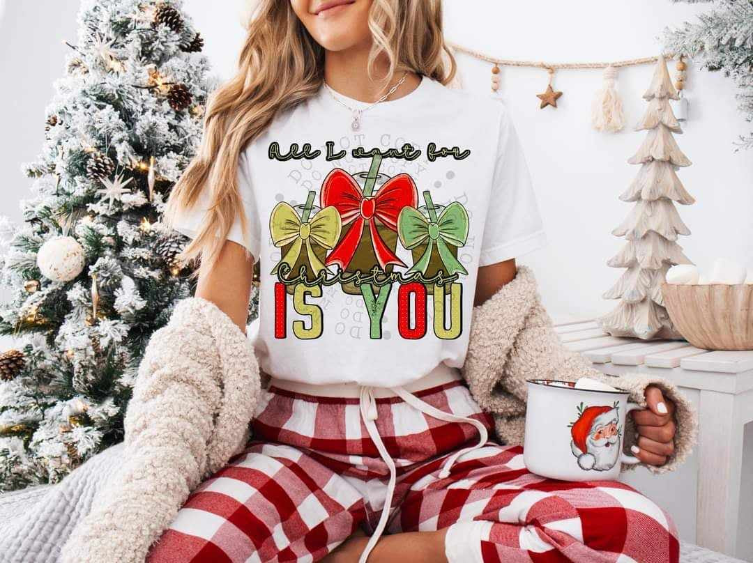 All I want for Christmas is you lattes (C’s) 64757 DTF transfer