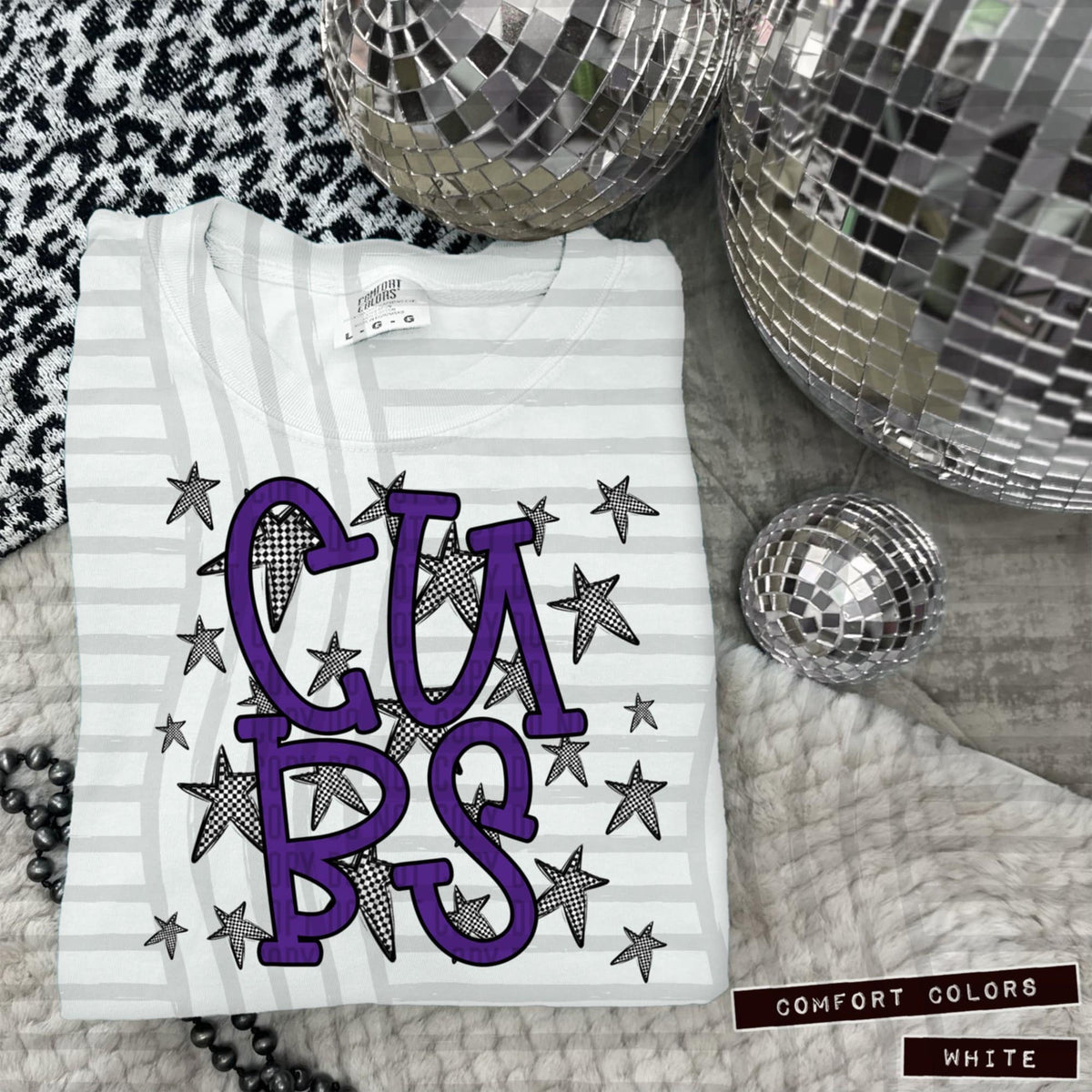 Purple Staggered Mascots (Caplinger)