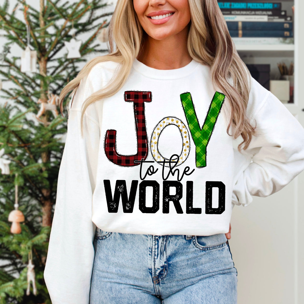 Joy to the world 103582 DTF transfer