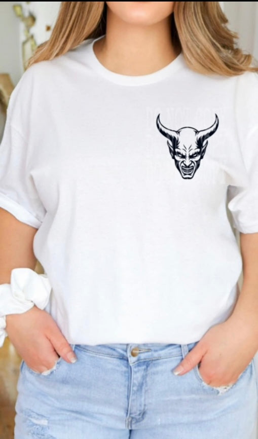 Sometimes I wrestle with my demons pocket 106237 DTF transfer