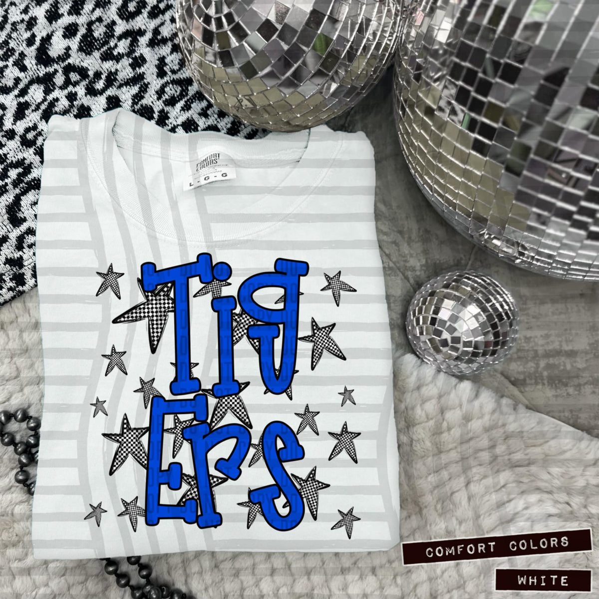 Blue Staggered Mascots (Caplinger)