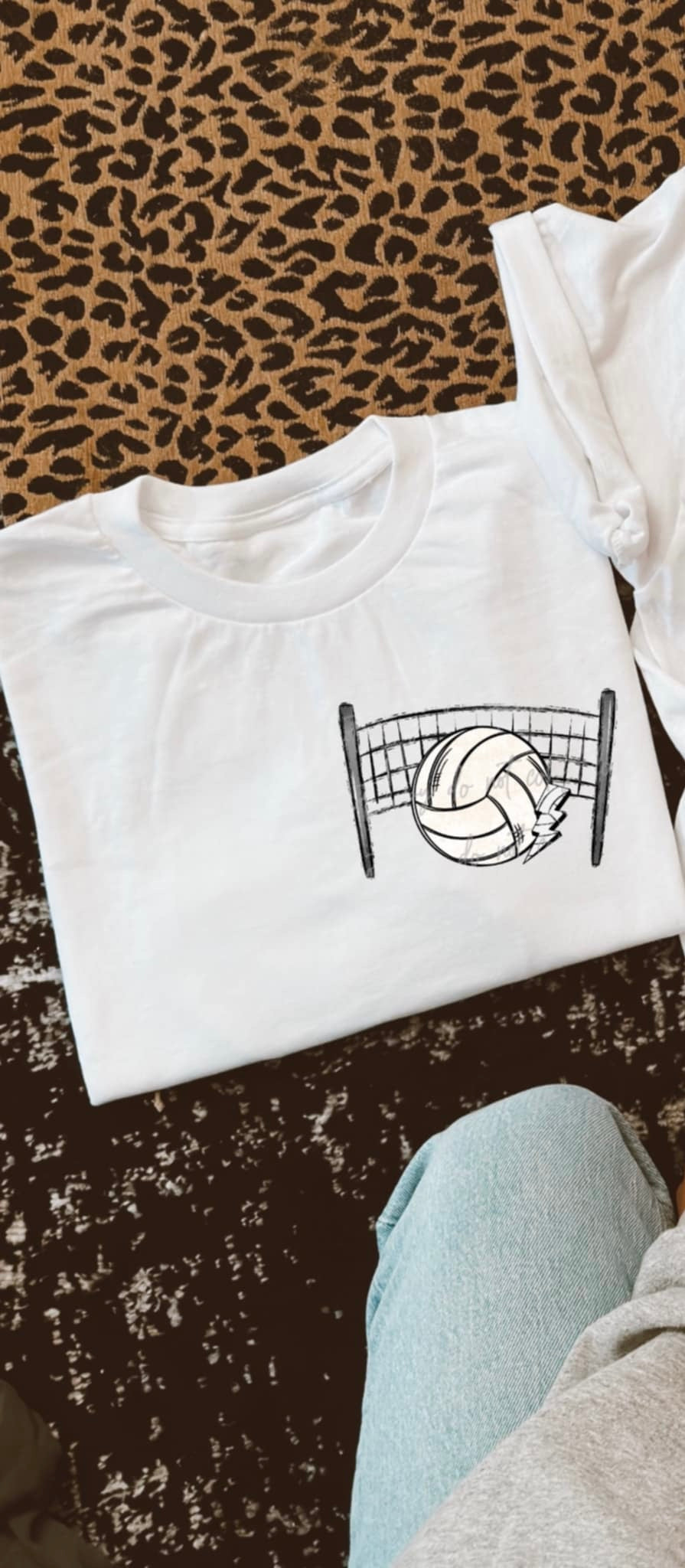 Volleyball net (VIRGO) 90565 DTF transfer