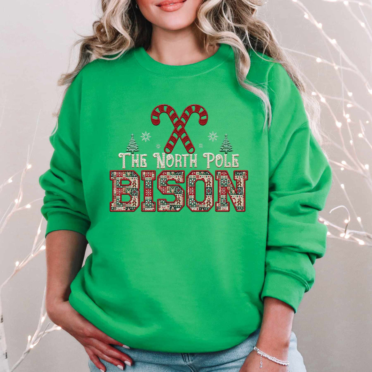 The North Pole bison 65341 DTF transfer