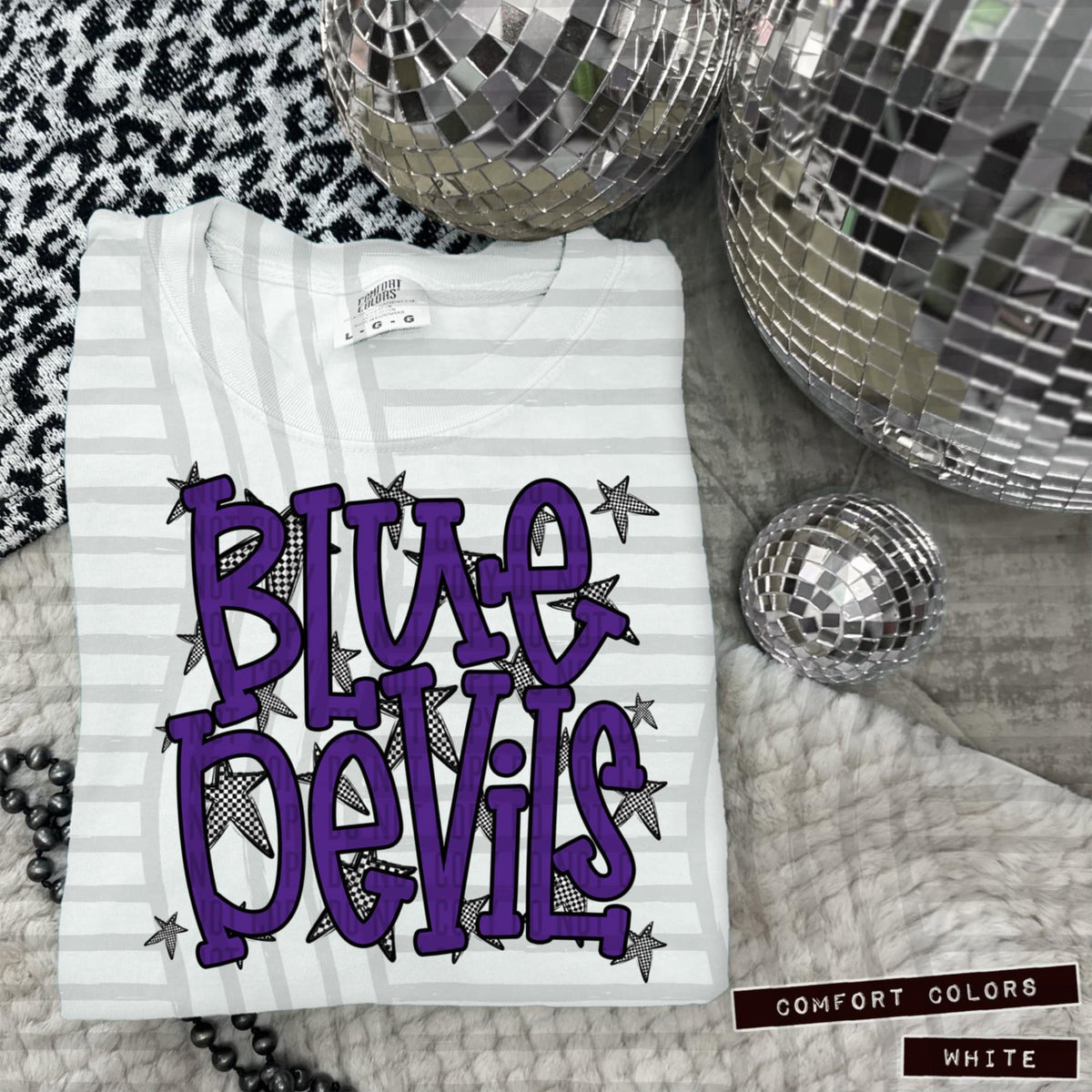 Purple Staggered Mascots (Caplinger)