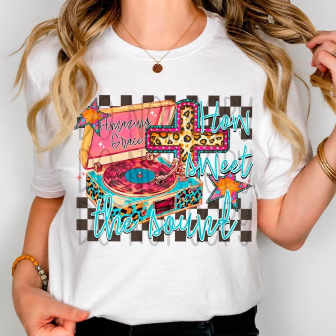 How sweet the sound 103963 DTF transfer