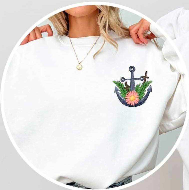 Love anchors the soul pocket 70116 DTF transfer