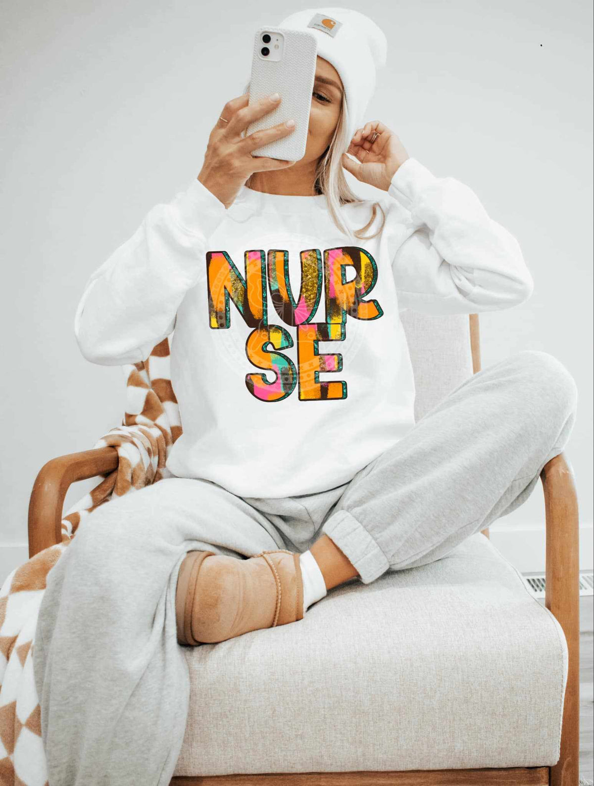 Nurse brushstroke (C’s) 84085 DTF transfer