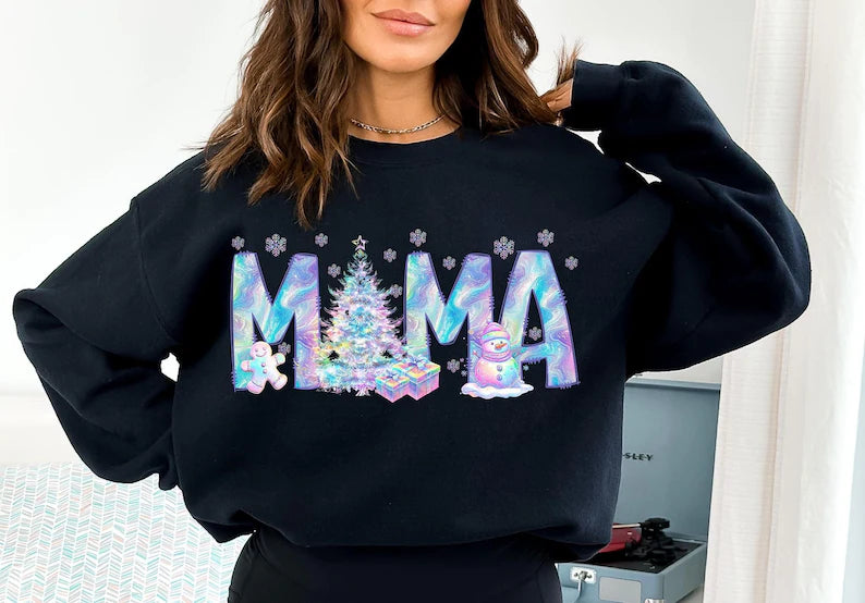 Mama iridescent 67602 DTF transfer