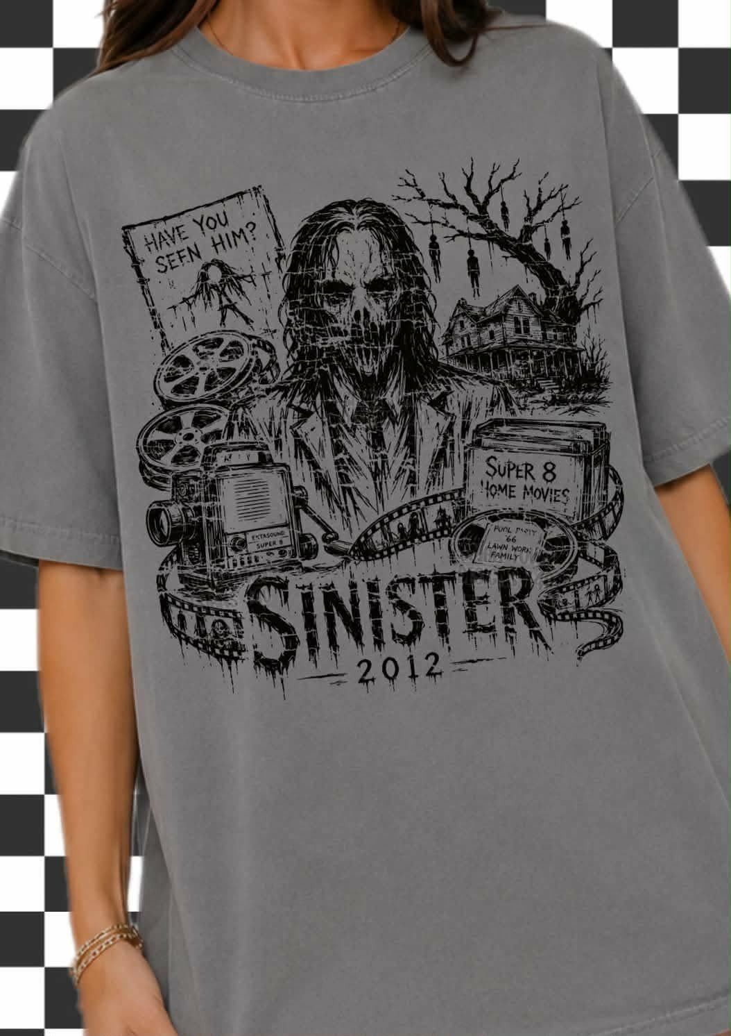 Sinister BLACK (STD) DTF Transfer