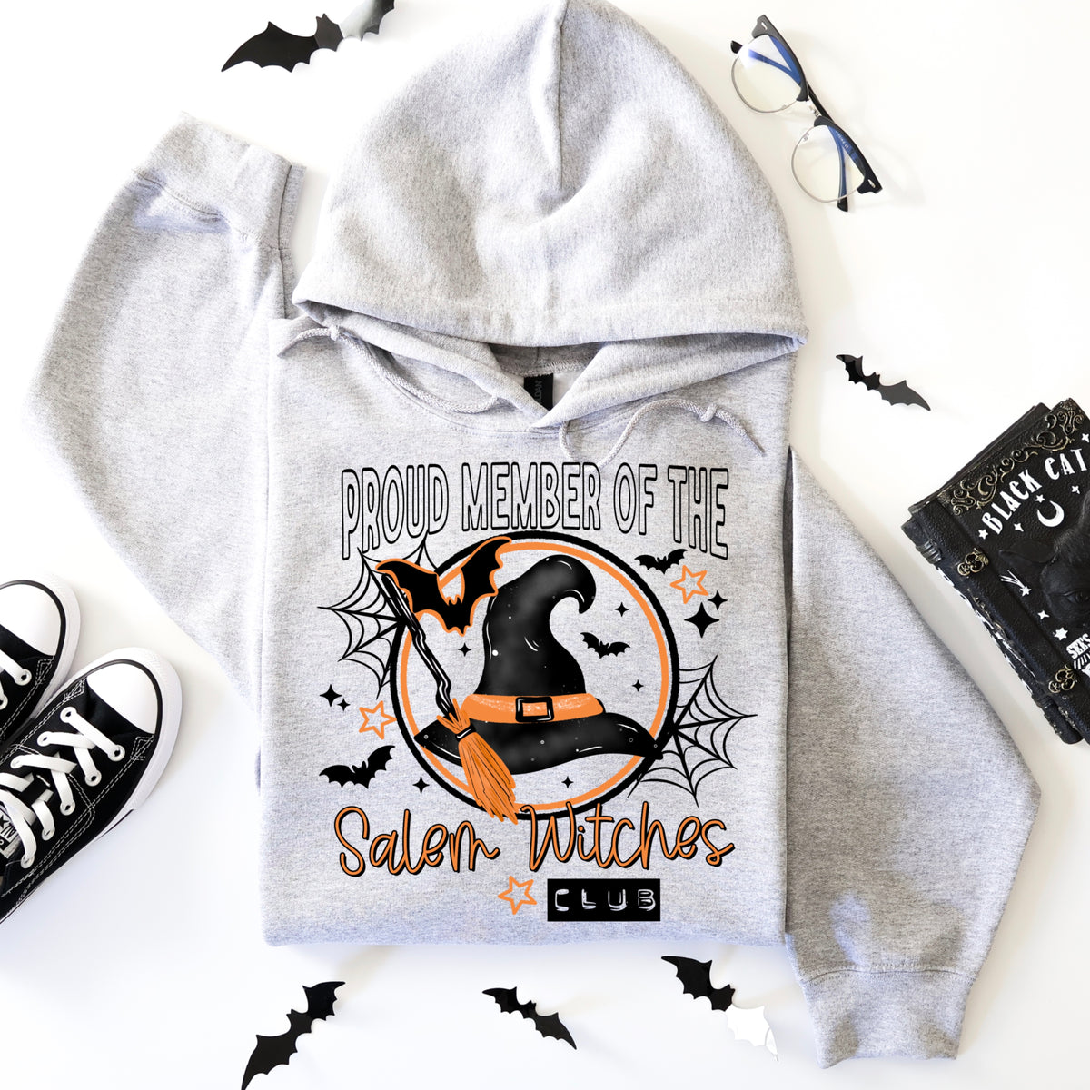 Salem witches club (black accents) (CSC) DTF Transfer