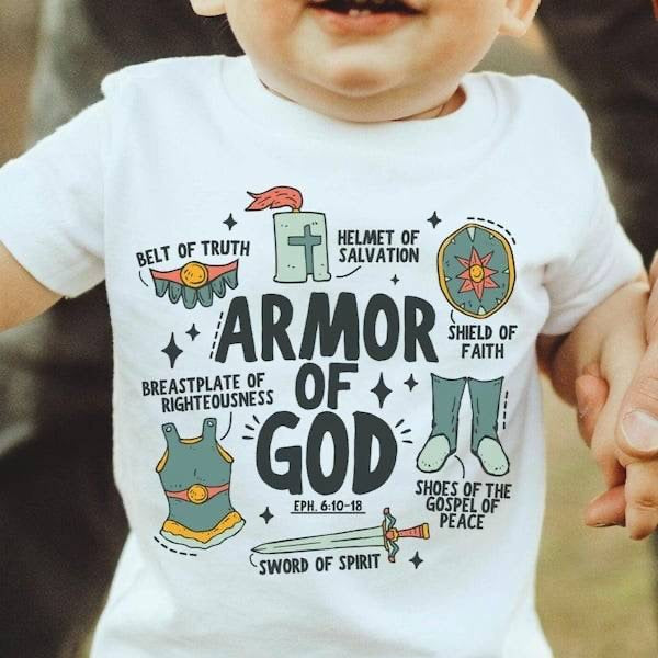 Armor of god collage (KARTA) 62891 DTF transfer