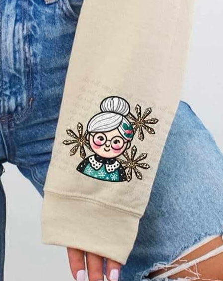 Baking spirits bright sleeve 60174 DTF transfer