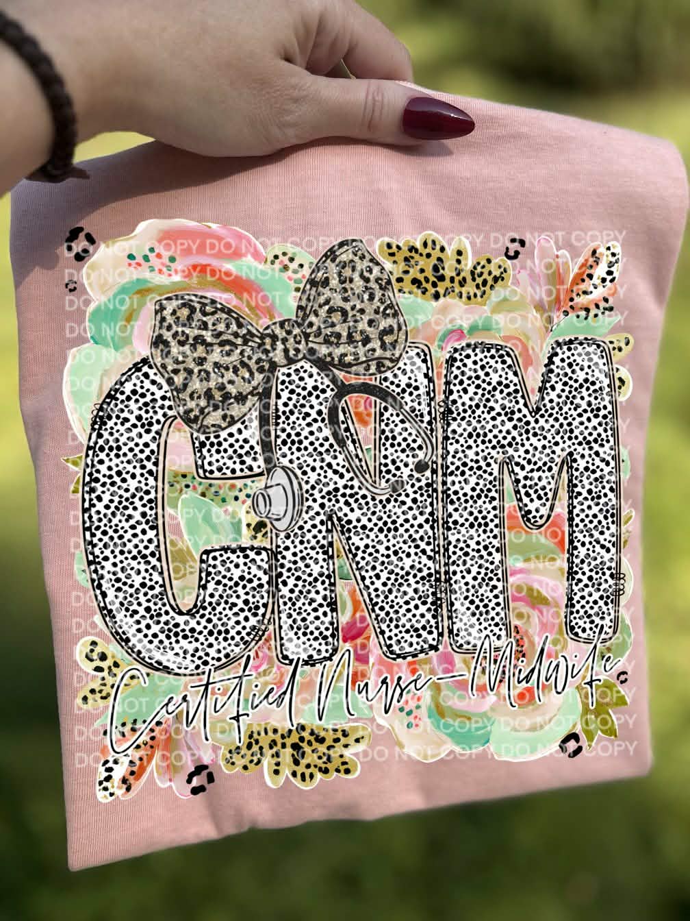 CNM (polka dots) (Scg) DTF Transfer