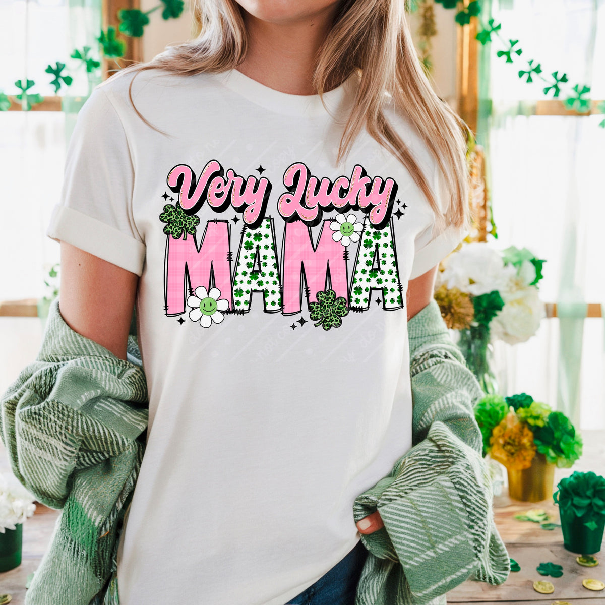 Very Lucky Mama (exclusive) DTF Transfer