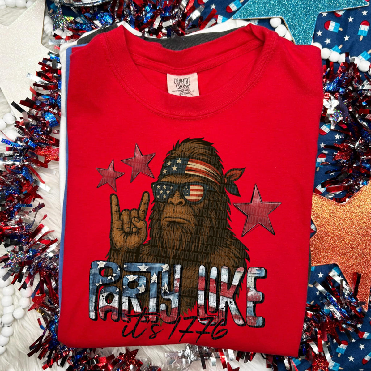 Party like it’s 1776 DAD (SDD) 97690 DTF transfer