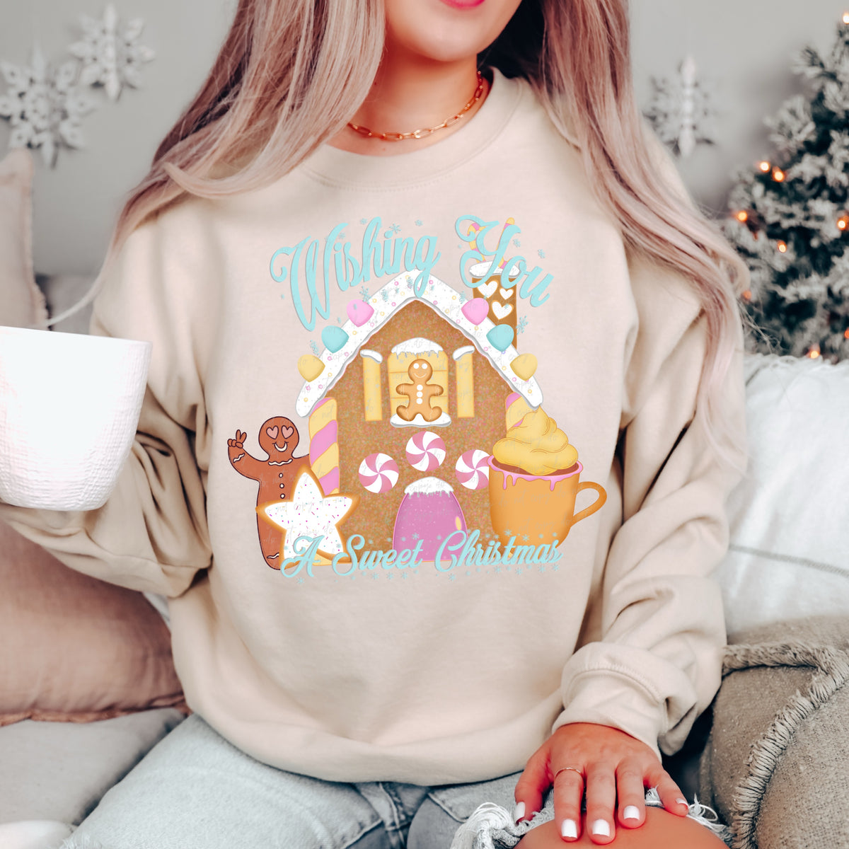 Wishing you a sweet Christmas 30223 DTF transfer