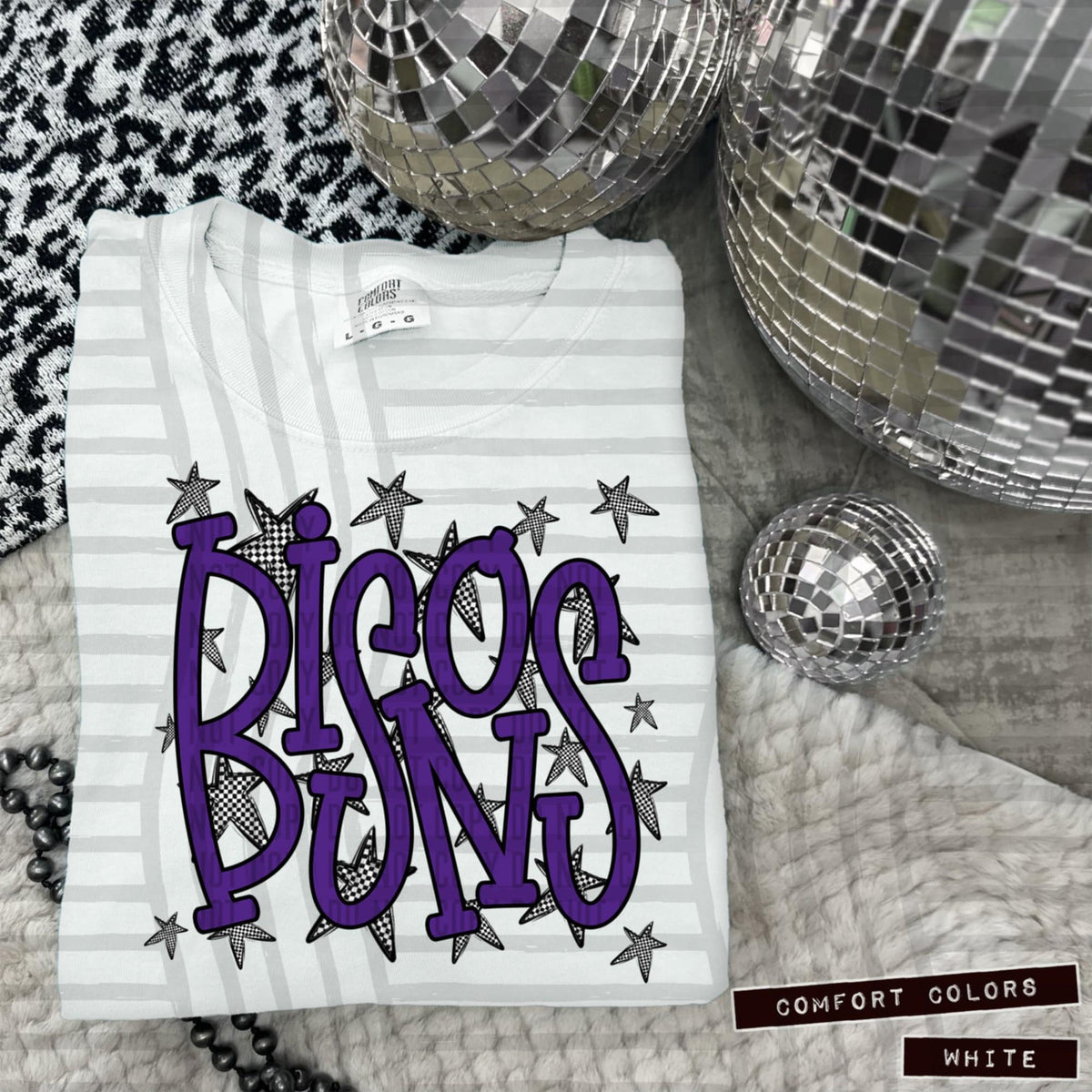 Purple Staggered Mascots (Caplinger)