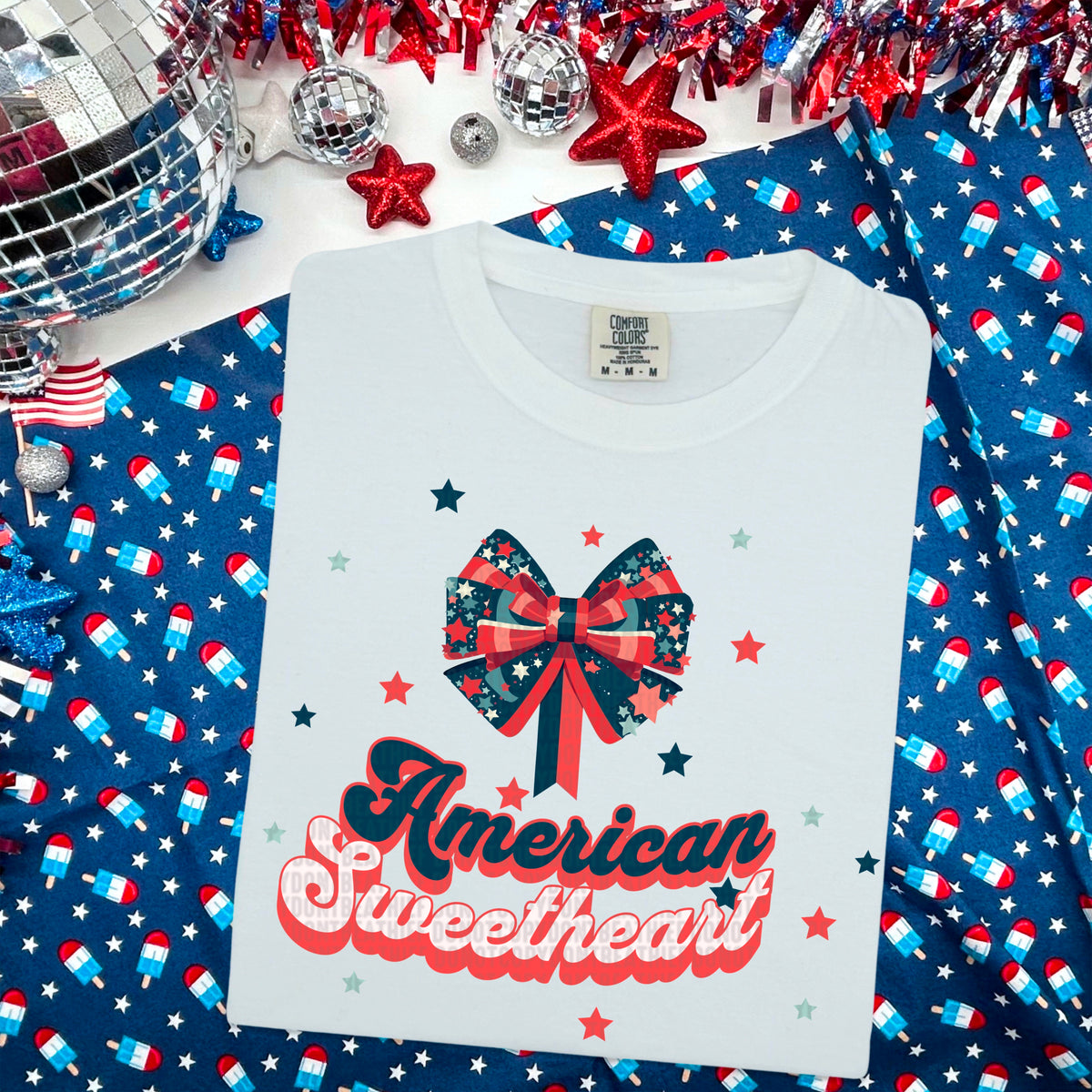 American sweetheart 97654 DTF transfer