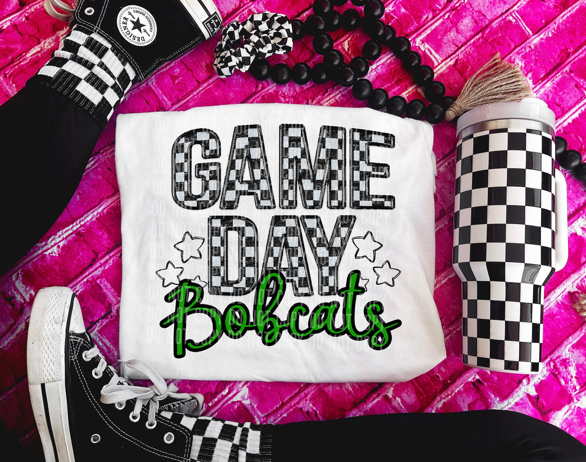 Game Day bobcats (green) 30893 DTF transfers