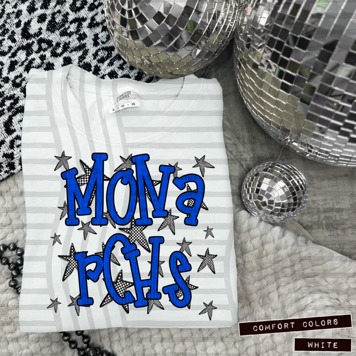 Blue Staggered Mascots (Caplinger)