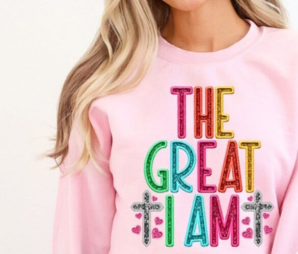 The great I am 92298 DTF transfer
