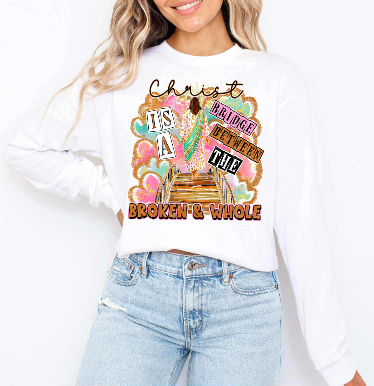 Christ is a Bridge EXCLUSIVE DTF Transfer