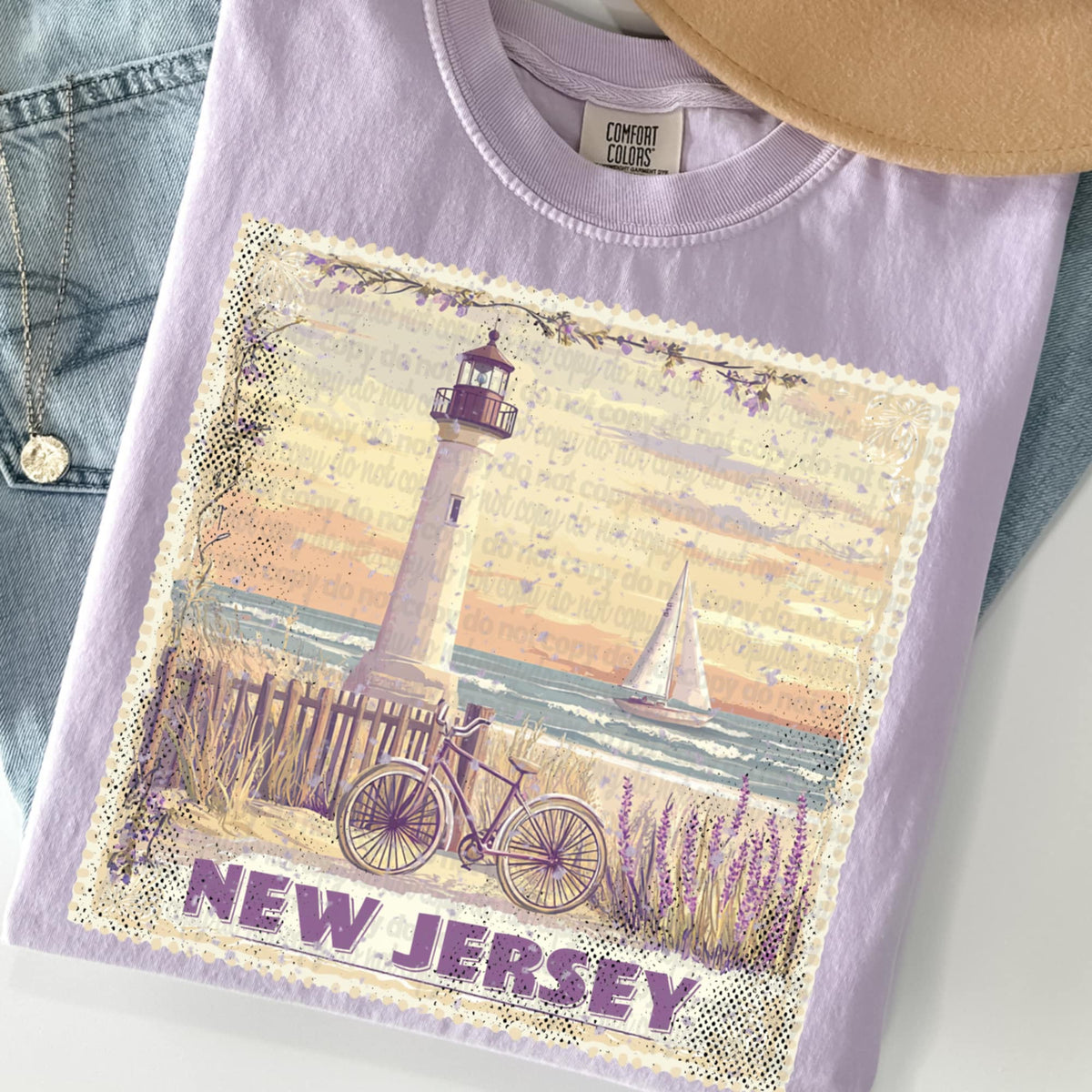 New Jersey State Stamp (TTD) 99075 DTF transfer