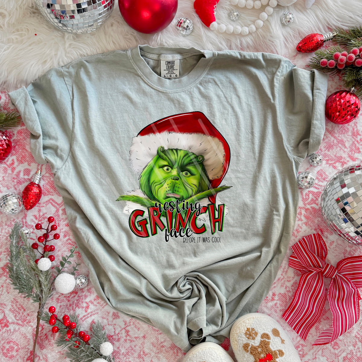 Realistic green guy 114006 DTF transfer