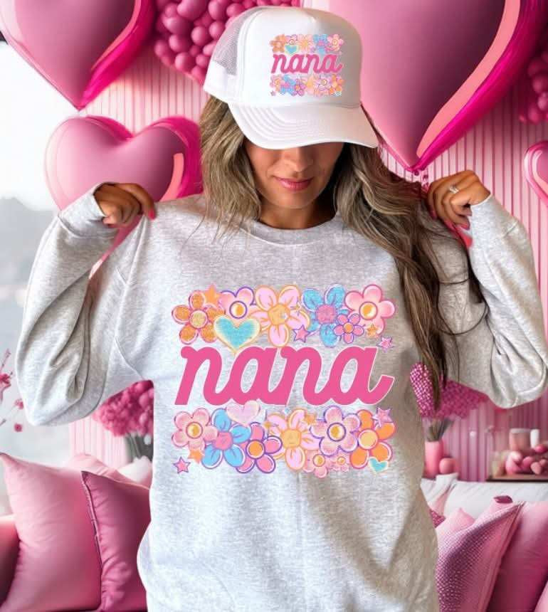 Nana flowers (S&G) 77584 DTF transfer