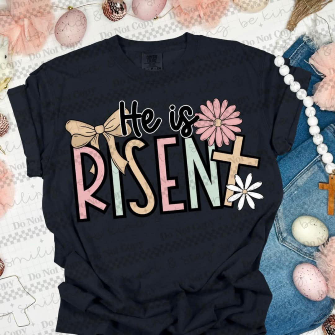 He is risen (CMLD) 91893 DTF transfer