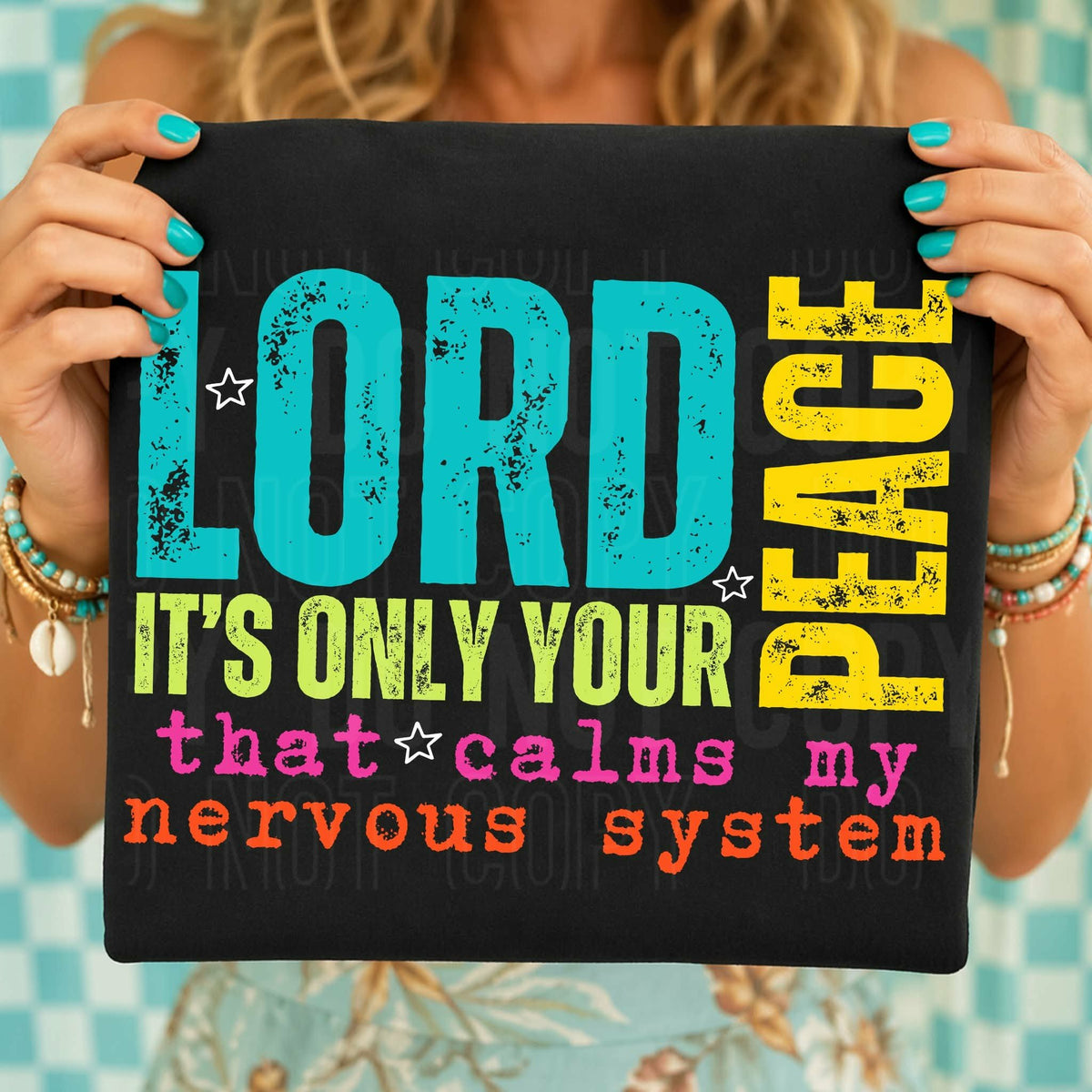 Lord it’s only your peace Sunday Special DTF transfer