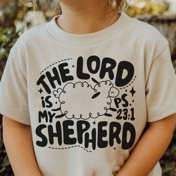 The lord is my shepherd sheep (KARTA) 64065 DTF transfer