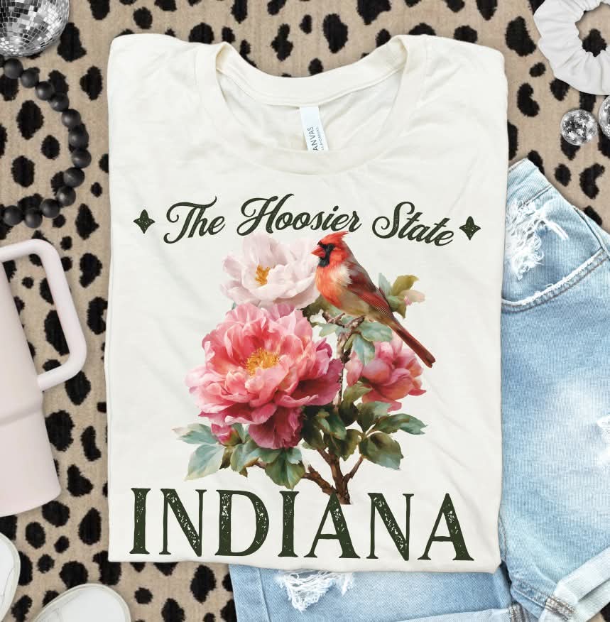 Indiana flowers (s&g) DTF Transfer