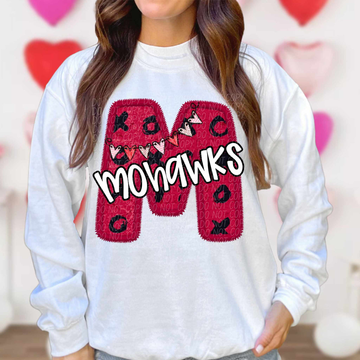 M Mohawks valentine (CITY) 79035 DTF transfer