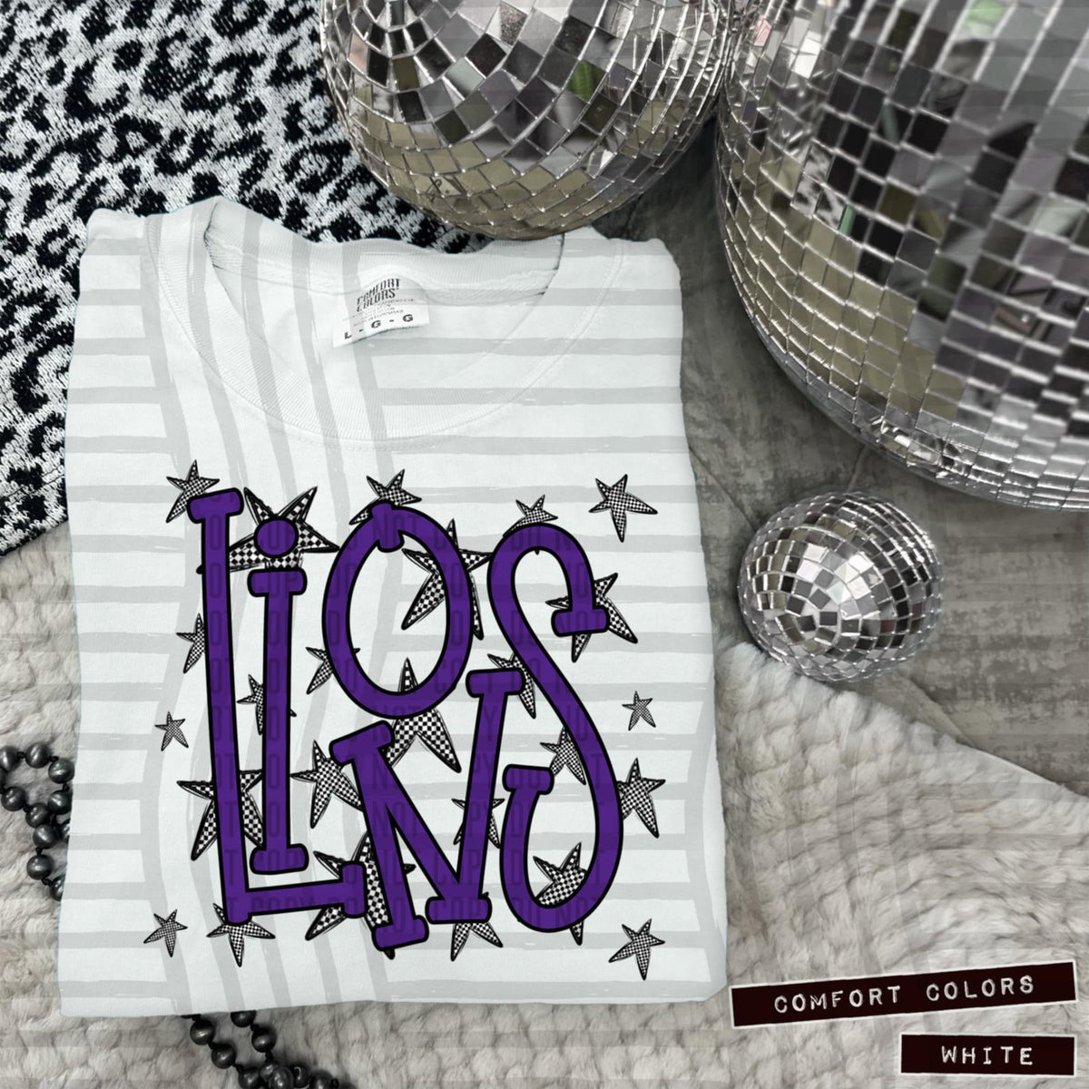 Purple Staggered Mascots (Caplinger)