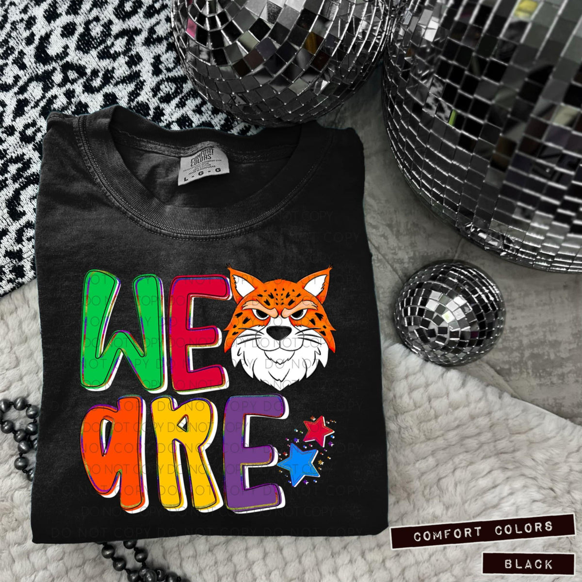 We are wildcats orange (Caplinger) 100824 DTF transfer